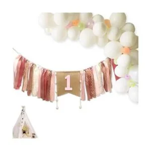 AULEGE Cartel de primer cumpleaños para bebé cartel para_4