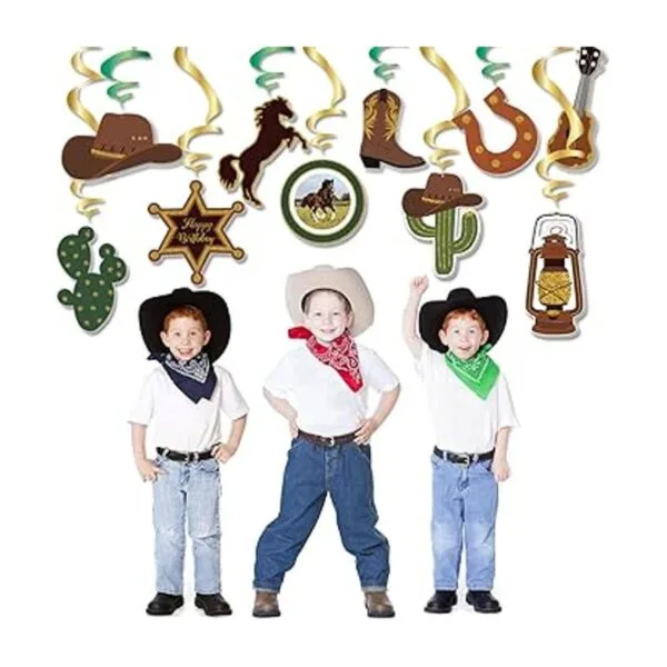 10 espirales de fiesta de vaquero occidental espirales_5