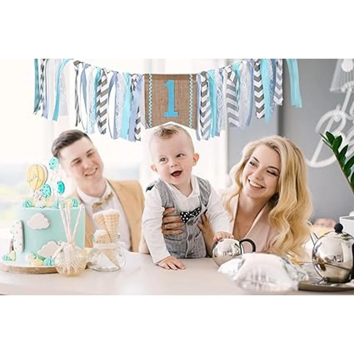 AULEGE Cartel de primer cumpleaños para bebé cartel para_7