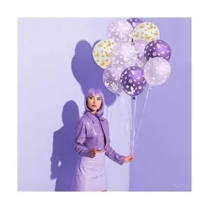 PANTIDE 36 globos con estampado de mariposas de 12_5