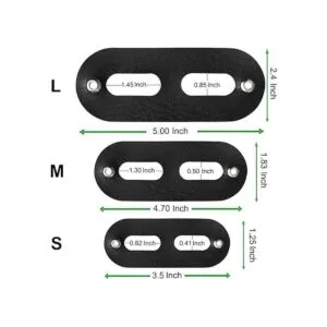 POLKASTORE Arnés de dragón barbudo y correa ajustable S_4