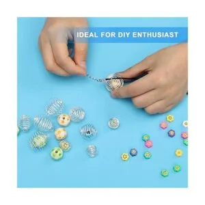 Winspeed 30 jaulas de cuentas en espiral con 30 cadenas de_7