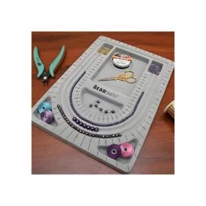 Tabla para diseño de bisutería gris con tapa 9 x 13_6