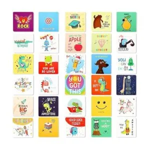 120 piezas de lonchera para niños lindas notas de_4