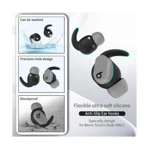 5 pares Ganchos de oreja para Beats Studio Buds_3