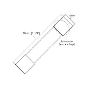 DealEnvy 5 fusibles para microondas 20 Amp 250 V_3