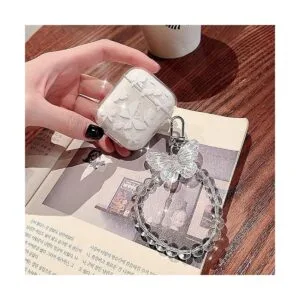 Srddty Funda compatible con AirPods con bonito brillo_6