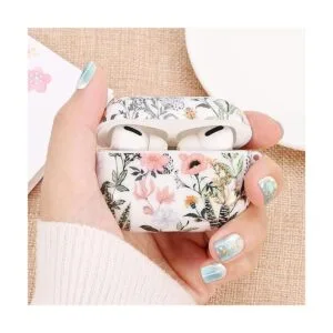 Funda para Airpods de 3 generación diseño de flores de_7
