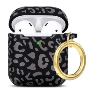 Gawnock Funda de silicona de leopardo funda suave de una_1