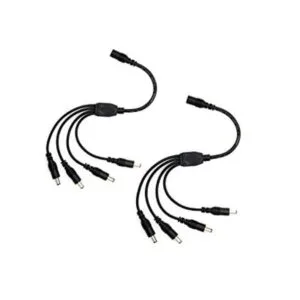 Paquete de 2 cables divisor de fuente de alimentación de_1