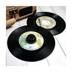 Adaptador de 45 RPM de aluminio sólido de 7 pulgadas de_4