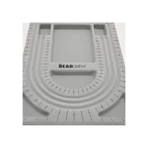 Tabla para diseño de bisutería gris con tapa 9 x 13_3