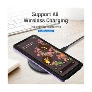 Funda para Pixel 6 parte trasera dura y TPU suave de_4