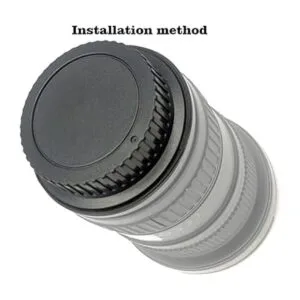 Tapa trasera compatible con todos los lentes de cámara_3