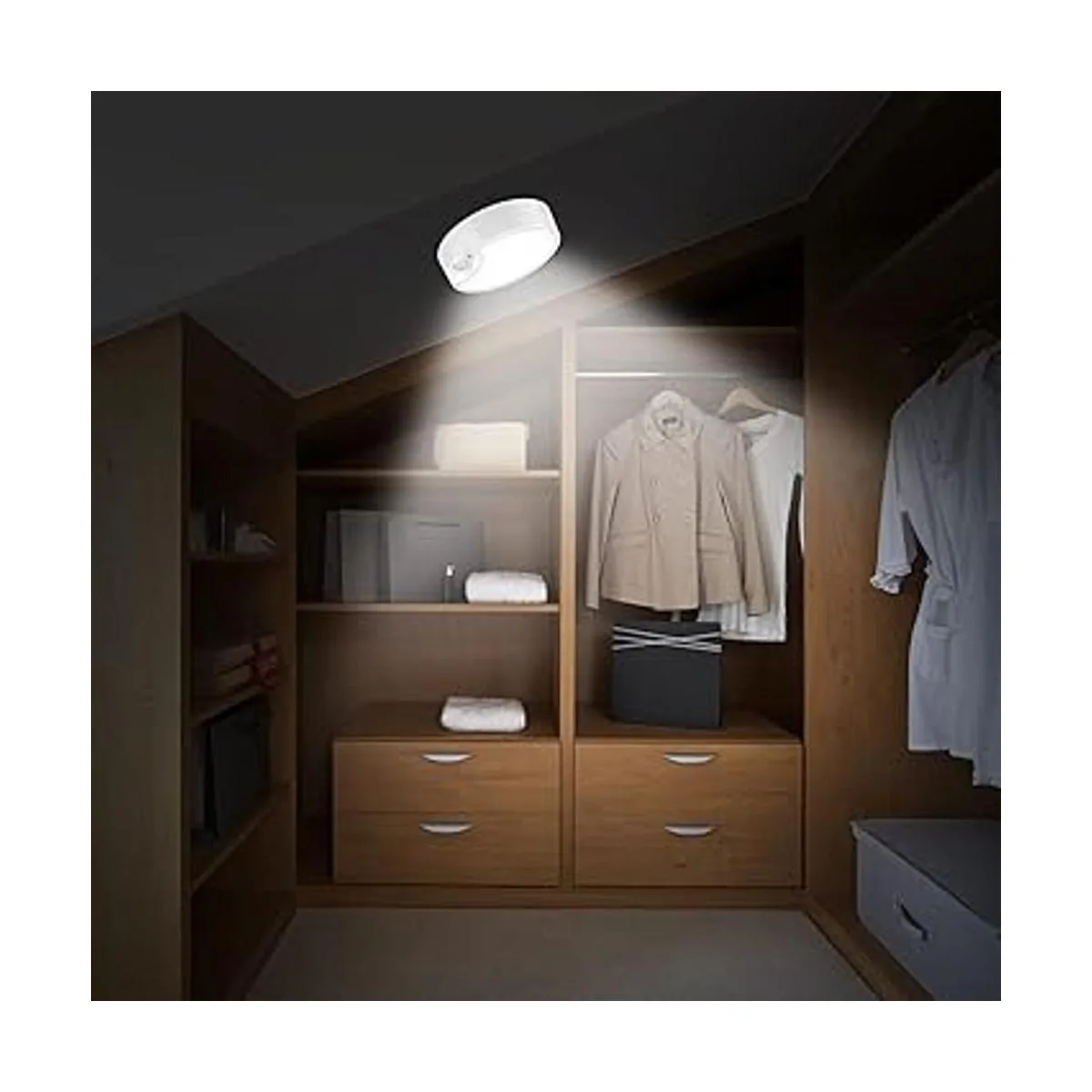 AMIR Luz de techo con sensor de movimiento de 7.48_5