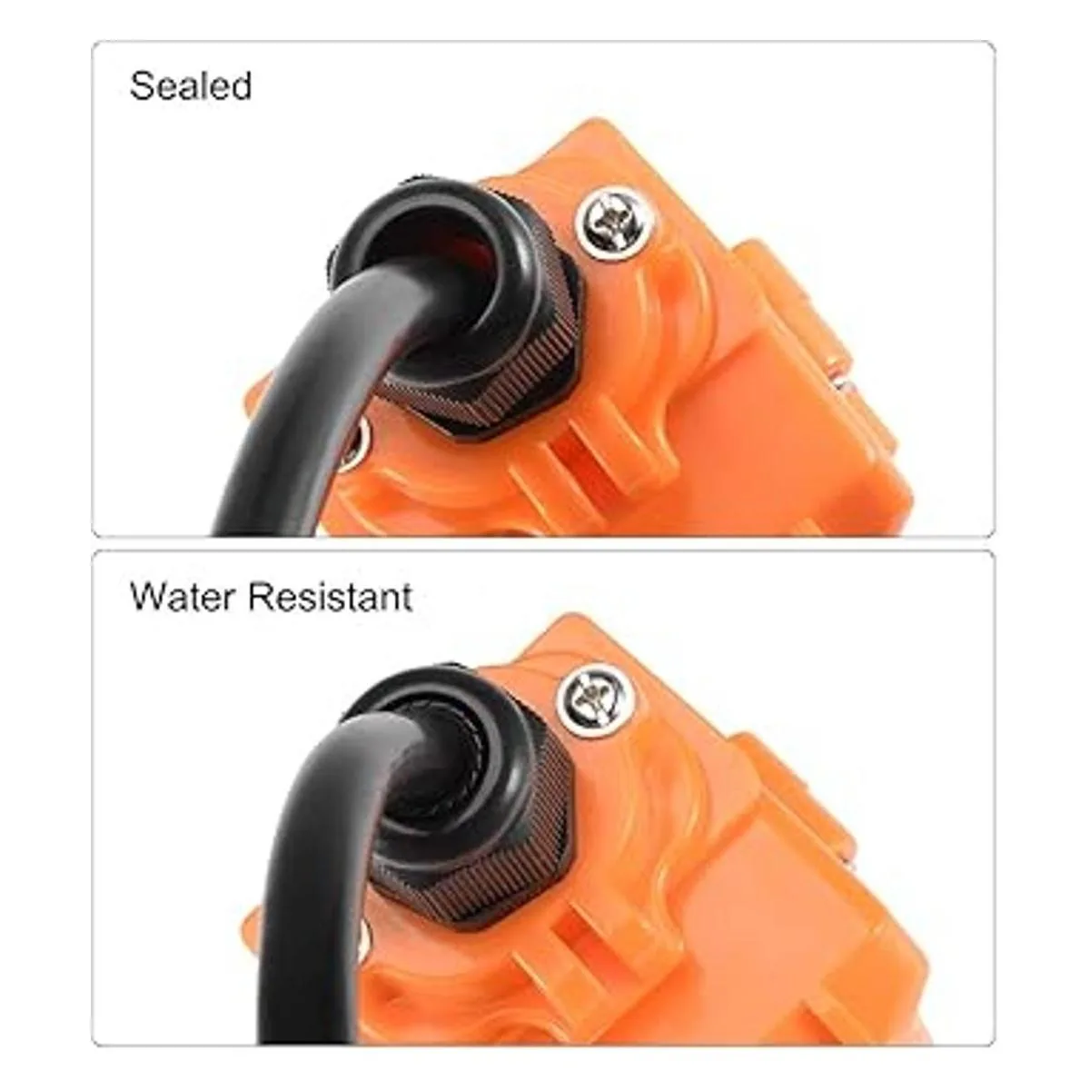 uxcell M12 x 15 Guirnalda de cables de 0.079 in a 0.197_6