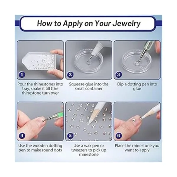 Mejora B7000 Pegamento de joyería de diamantes de_7