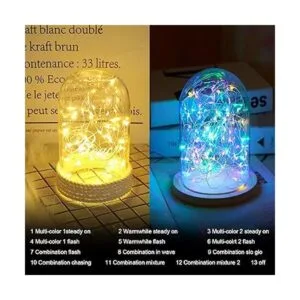 Ariceleo 1 paquete de luces de color blanco cálido y_4