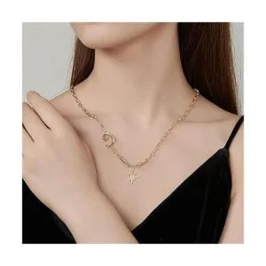 BENECREAT 16 colgantes de circonita cúbica chapada en oro_6