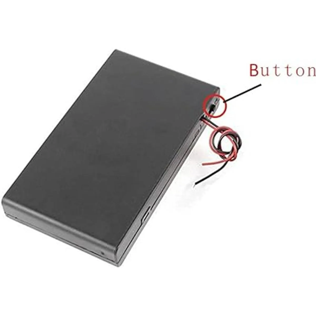 CORODE Caja de 8 x AA de 12 V con cable para interruptor_5