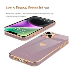 Teageo Funda para iPhone 14 Plus para mujeres y niñas_4