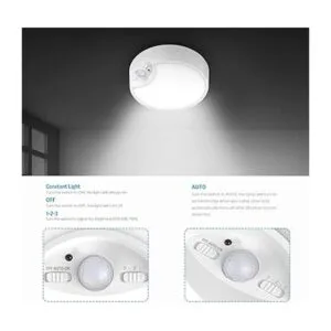AMIR Luz de techo con sensor de movimiento de 7.48_6