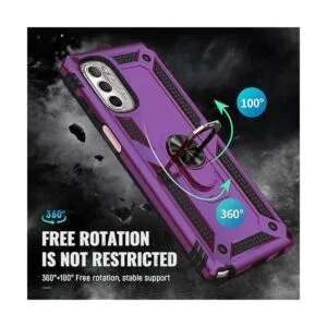 PUSHIMEI Funda para Moto G Stylus 5G 2022 con protector de_5