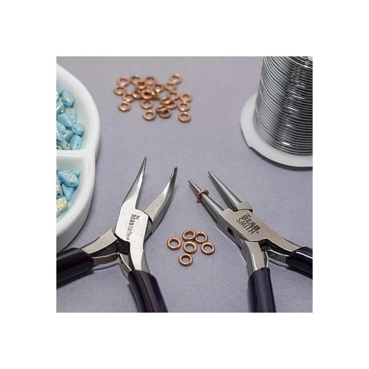 Beadsmith pinzas con punta fina para joyería PL513_6