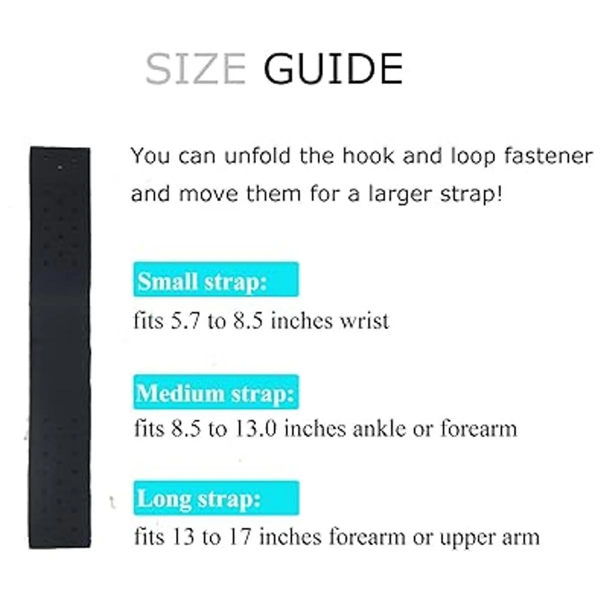 Correa de muñeca transpirable de 1.024 in correa de_3
