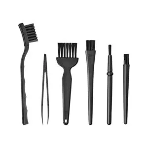 ELANE Juego de 6 cepillos antiestáticos de nailon con_1