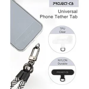 de 2 pestañas de amarre teléfono parche universal_2