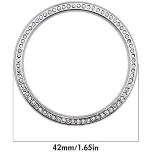Micro Traders Watch Bezel Ring Compatible with Galaxy_3