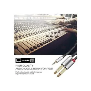 DIGITNOW Cable divisor TS mono estéreo de 0.138 in de 18_4