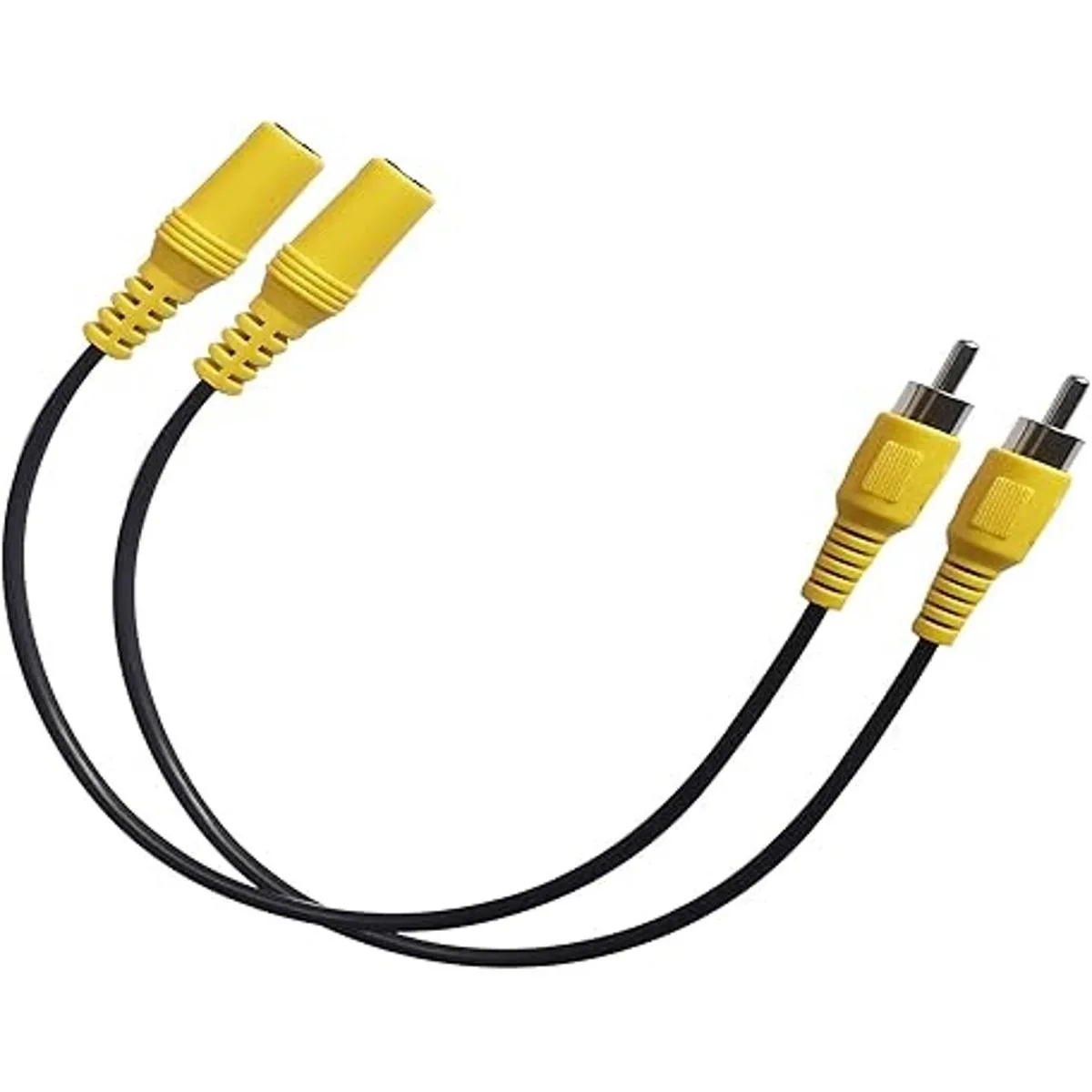 Faoyliye Paquete de 2 adaptadores RCA a 0.138 in chapado_5