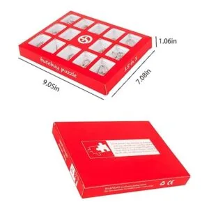 Ahyuan 15 piezas IQ Test Mind Game Toys IQ Juguetes_5
