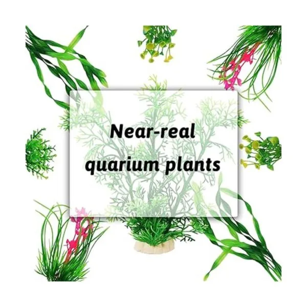 Accesorios para peceras de acuario decoración de plantas_4