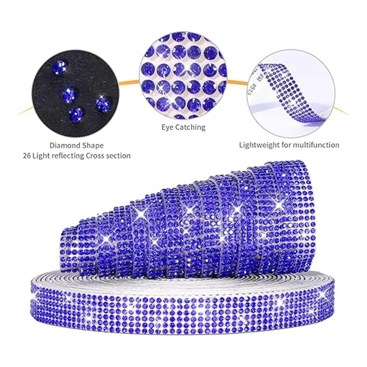 Tiras de diamantes de imitación autoadhesivas de 6.6_3