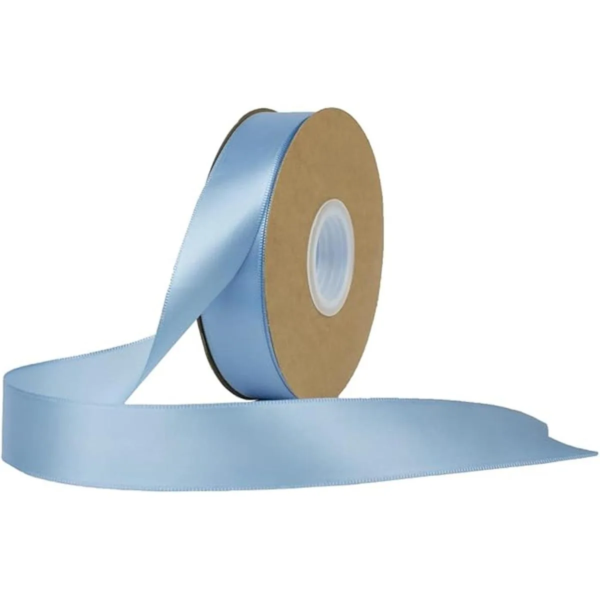 Nichemigo Cinta de satén sólida de doble cara de 1 x 50_1