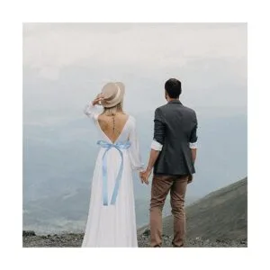 Nichemigo Cinta de satén sólida de doble cara de 1 x 50_4