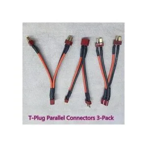 skrnrhrery Conector paralelo de enchufe en T con cable de_7