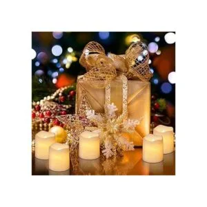 SHYMERY Velas votivas sin llama duran 2 veces más tiempo_2