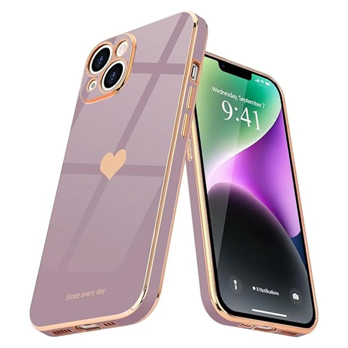 Teageo Funda para iPhone 14 Plus para mujeres y niñas_1