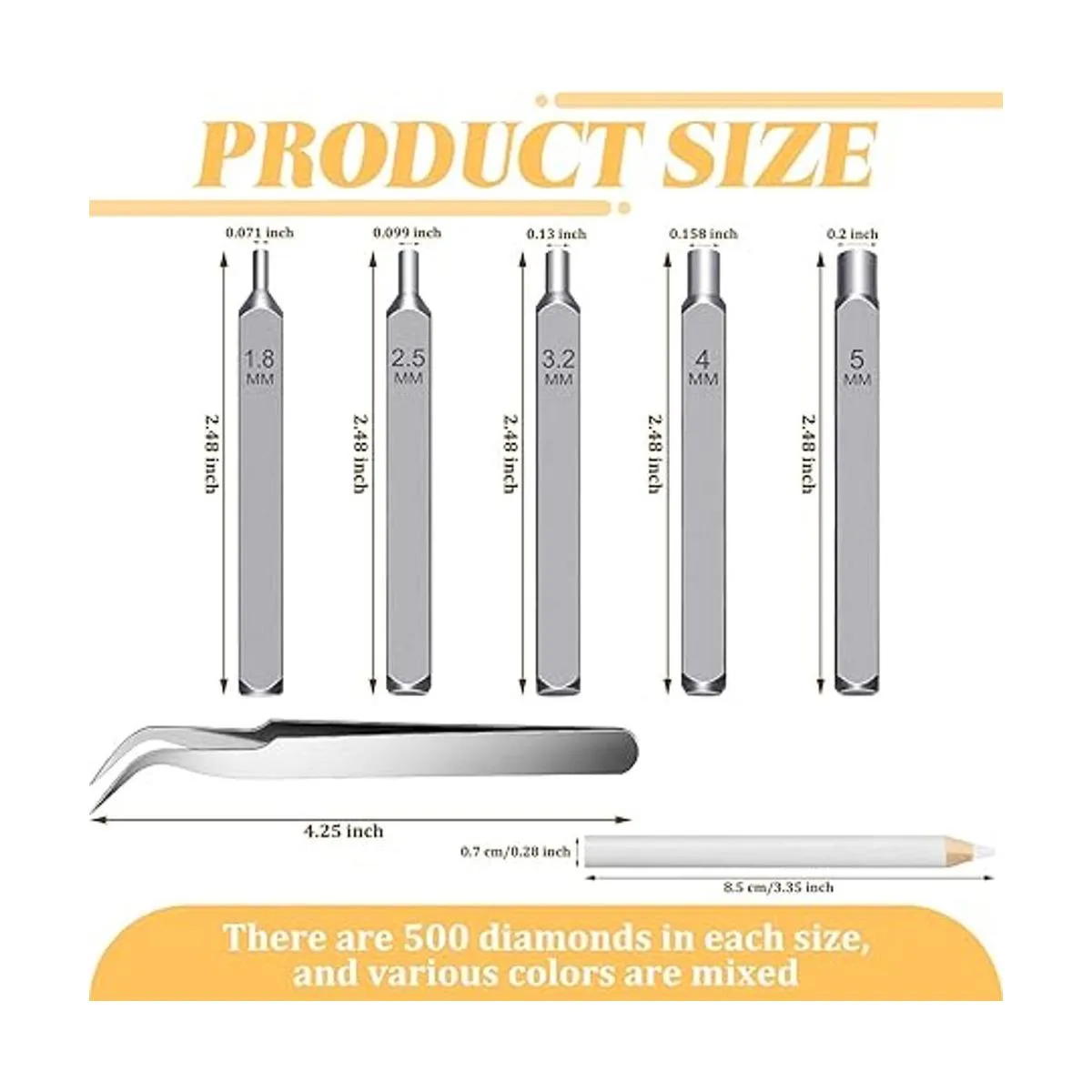 Kit de 13 piezas de herramientas de estampación de metal_2