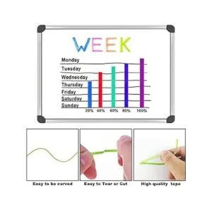 EDSRDRUS 8 rollos de cinta fina para pintores en total de_3