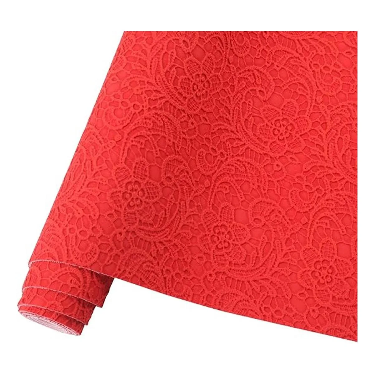 Picheng Hojas de cuero sintético en relieve rollos de_1