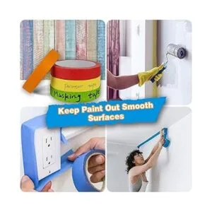 EDSRDRUS 8 rollos de cinta fina para pintores en total de_6