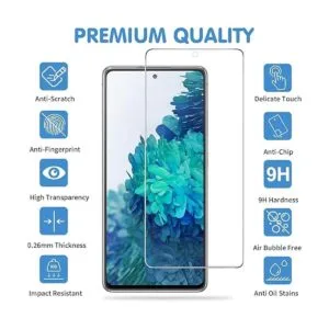 Protector de pantalla y de cámara de vidrio templado para_2