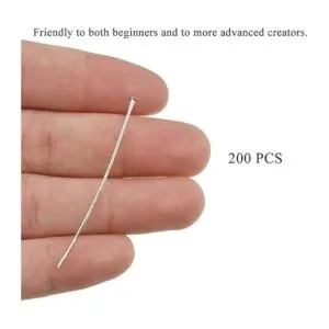 Hahiyo Alfileres de satén fino de 1.969 in de longitud se_6