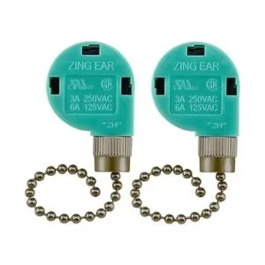 Paquete de 2 interruptores de ventilador de techo Dotlite_6