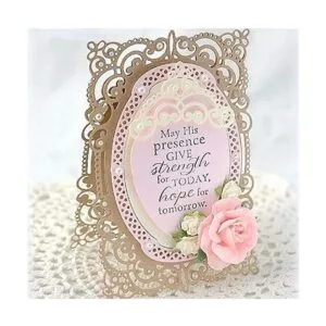 Troqueles de metal con marco de flor corte de borde de_3